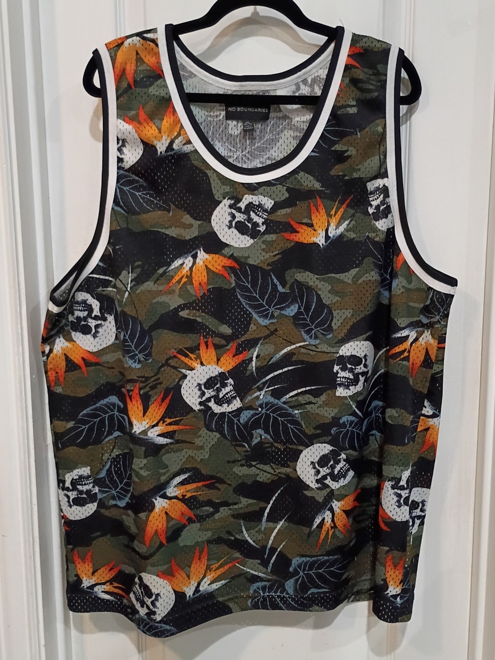 No Boundaries Men’s 2XL Mesh Tank
